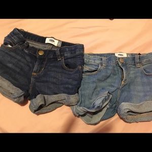 Old navy toddler jean shorts new no tag!